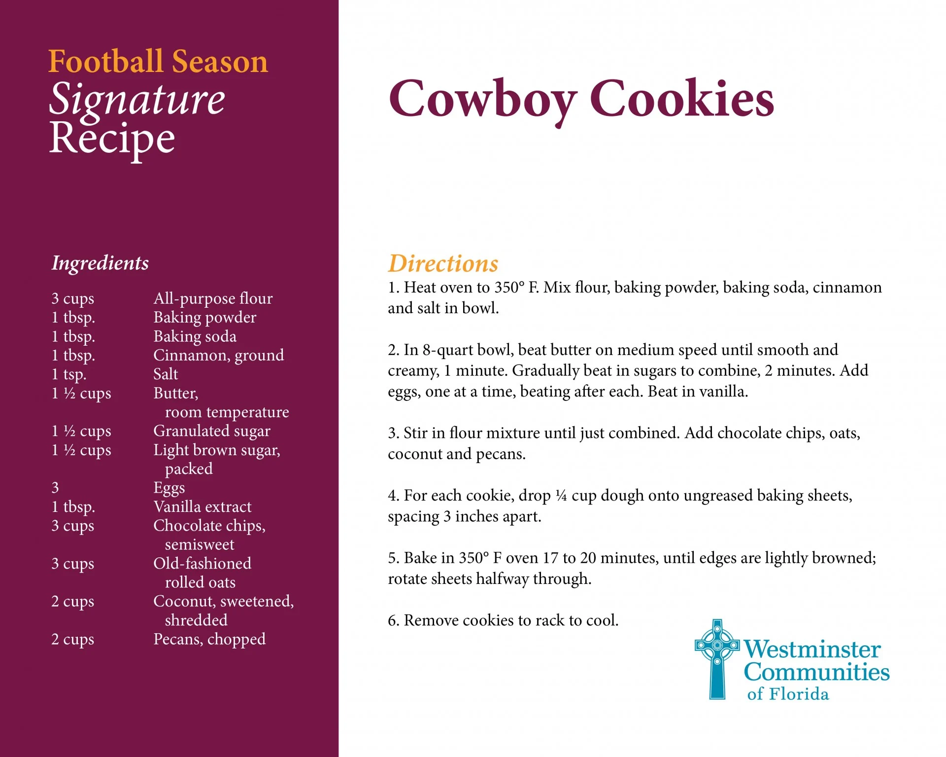 Our Signature Cowboy Cookies